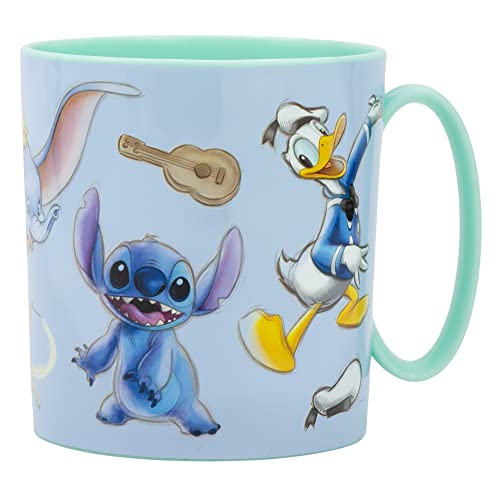 Caneca DISNEY Mickey Mouse (390 ml - Plástico) Stor - Canecas - caneca, disney, mickey mouse, 390 ml, plástico