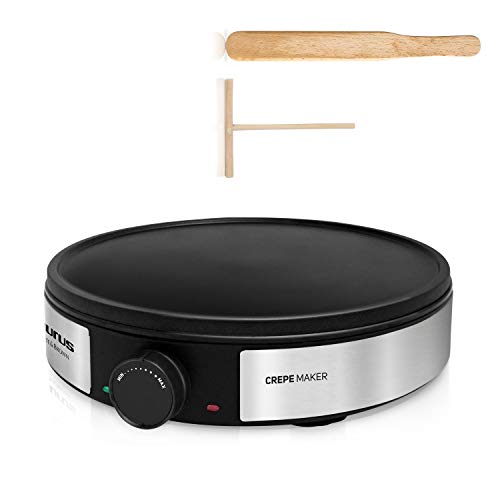 Máquina de Crepes TAURUS S164 (2 crepes - 700 W) Taurus - Torradeiras e grelhadores - 700 W, 2 crepes, antiaderente