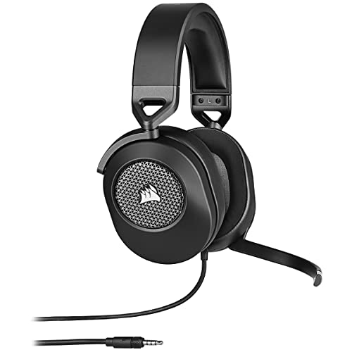 Auscultadores Gaming com Fio CORSAIR HS65 (Over Ear - Microfone - Preto) Corsair - Fones de ouvido e headsets - gaming, fio, over ear, microfone