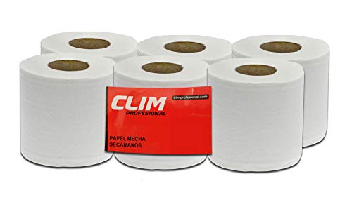 Papel Secante CLIM CLASSIC C/MECH 6 ROLLOS (130M) Clim Profesional - Papel toalha - papel secante, clim classic c/mech, 6 rolos