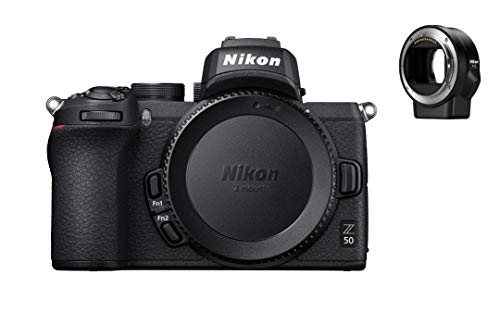 Máquina Fotográfica Mirrorless NIKON Z50 (APS-C) Nikon - Câmeras digitais - mirrorless, APS-C, nikon z50