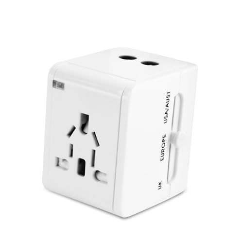 Mxtimwan Adaptador Enchufe Universal com Fios e Sem Fios Usb Tipo C MXTIMWAN - Conversores e adaptadores de viagem - tipo c, universal, ca/cc, proteção sobrecarga, proteção curto-circuito