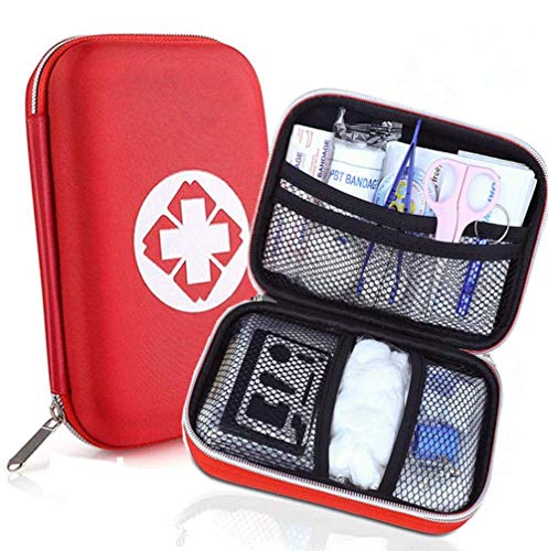 Kit de Primeiros Socorros ZIMOHE Vermelho Zimohe - Kits de primeiros socorros - primeiros socorros, mala de transporte, acessórios, vermelho