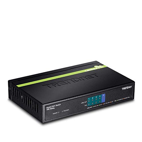 Switch TRENDNET TPE-TG50G-24 (8 Portas Gigabit) Trendnet - Concentradores e comutadores - 8 portas, gigabit, non-blocking, 1000 mbit/s