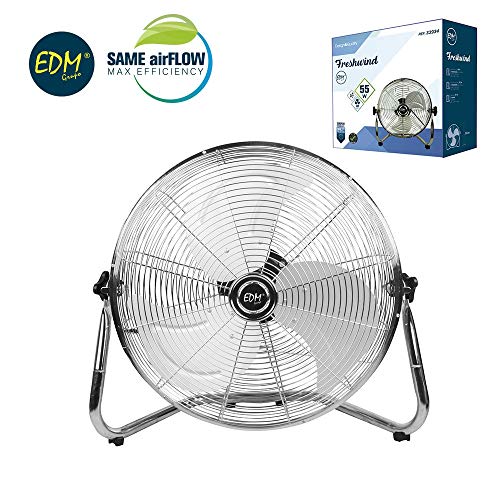 Ventoinha de Chão CECOTEC Power Silencio Industrial (3 velocidades - 45 W) EDM - Ventoinhas de mesa e de pedestal - cecotec, power silencio industrial, 3 velocidades, 45 w