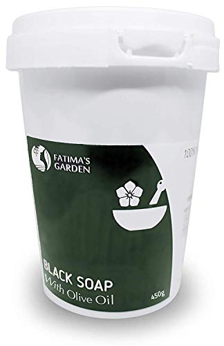 Sabonete FATIMA'S GARDEN Sabonete Preto Orgânico (450 g) Fatima's Garden - Gel de banho - preto, orgânico, 450g