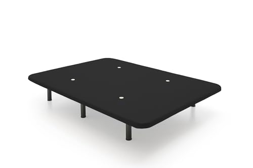 Base de Tapete HOGAR24 ES com Conjunto de 6 Pernas Preto (135 x 190 cm) HOGAR24 ES - Camas e estruturas de cama - tapete, conjunto de 6 pernas, preto, 135 x 190 cm
