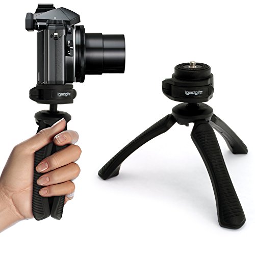 Tripé para câmara de filmar IGA DIGITAL U4330 igadgitz - Tripés e monopés - digital, filmador, preto, leve