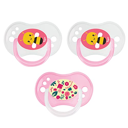 Chupetas TIGEX Reversíveis (Silicone - 0 a 6 Meses) Newell Brands - Cuidados com a higiene oral - silicone, reversíveis, 0-6 meses