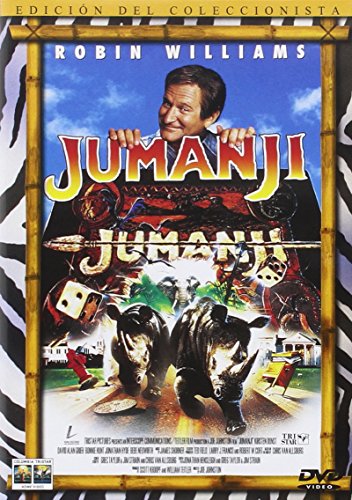 DVD Jumanji (Edição em Espanhol) (Vídeo) Estévez Seven - Dvds e vídeos - dvd, jumanji, edição em espanhol, vídeo