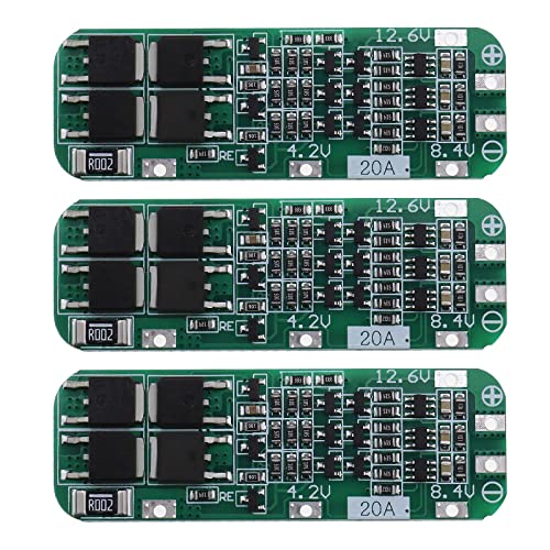 Protetor de Bateria YINETTECH 3S 20A 12.6V 18650 YINETTECH - Baterias - protetor, bateria, yinettech, 3S, 20A, 12.6V, 18650