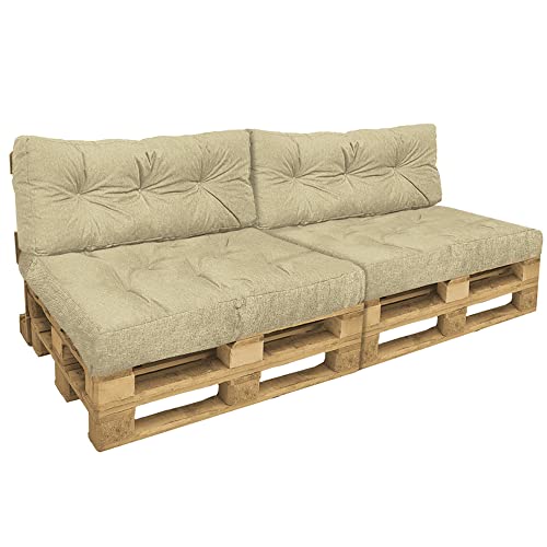 Conjunto de Almofadas VOUNOT (Bege - Espuma) VOUNOT - Almofadas - espuma, bege, 2 almofadas