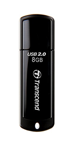Pen USB TRANSCEND JetFlash Elite (Preto - 8 GB) Transcend - Pen drives usb - 8 gb, usb 2.0, windows, mac os, Linux