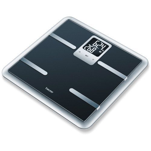 Balança Digital BEURER BG 40 (Peso máximo 180 kg) Beurer - Balanças de peso corporal - balança digital, beurer bg 40, peso máximo 180 kg, visor lcd, massa gorda corporal, massa hídrica, massa óssea, massa muscular, utilizável por 10 pessoas