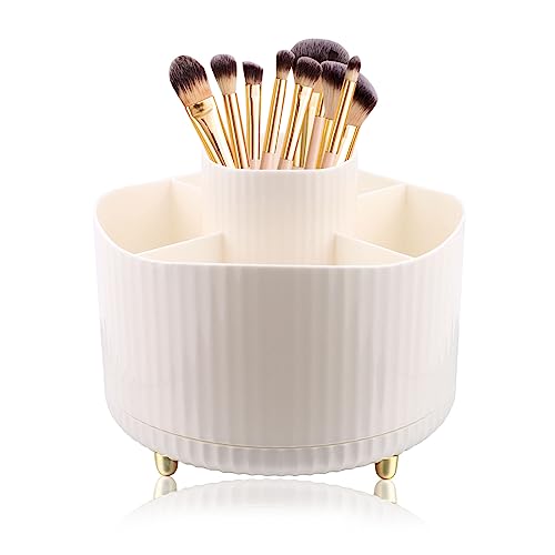 Suporte para Maquilhagem VFANDV 360º Branco VFANDV - Armazenamento e organização - 360º, branco, abs