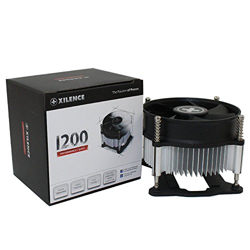 XILENCE i200 Processador Cooler 9.2 Cm Preto Xilence - Peças de refrigeração de sistema de computador - 9.2 cm, 2200 rpm, alumínio, preto