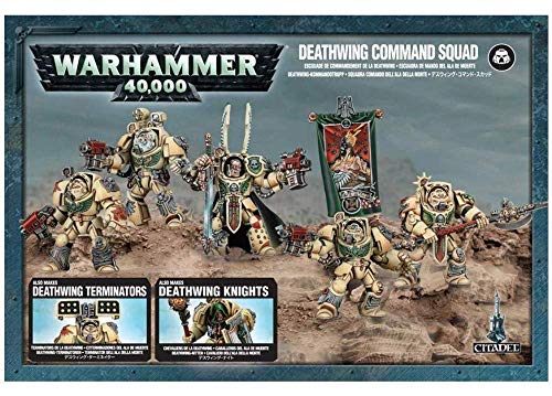 Figura Games Workshop 44-10 | Cinzento, Vermelho Games Workshop - Brinquedos e jogos - 102 peças, Space Marines, bases 40mm, terminators