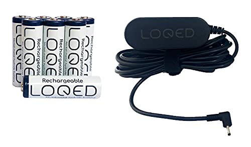 Carregador de Parede LOQED PowerKit (USB - 1.5A) Loqed - Baterias de uso geral - usb, 1.5A, recarregável, 8 pilhas