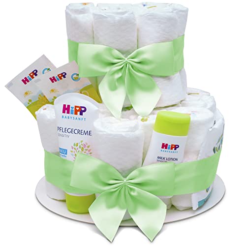 MilaBoo 2 Níveis Neutral Diaper Cake Premium Products Hippie MilaBoo - Roupa interior - neutral, diaper cake, premium