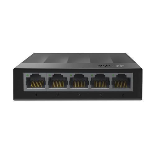Switch TP-LINK LS1005G (8 Portas Gigabit - 1000 Mbps) TP-Link - Concentradores e comutadores - 8 portas gigabit, 1000 mbps