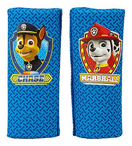 Mini Almofada para Cinto de Segurança PATRULHA PATA Azul PAW PATROL - Capas de cinto de segurança para veículos - mini, almofada, segurança, patrulha canina, azul