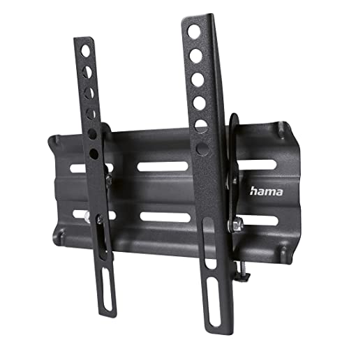 Suporte de Parede para TV HAMA 118114 (até 25 kg - Preto) Hama - Suportes para tv e monitor - até 25 kg, parede, fácil instalação, preto