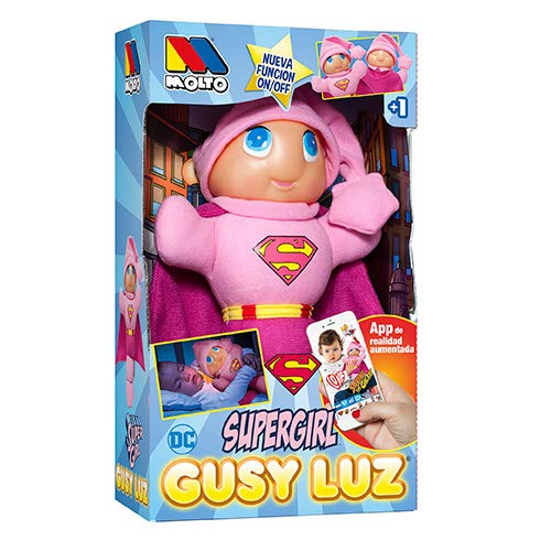 Luz de Presença MOLTO Supergirl (Brilha no Escuro) M MOLTO - Bonecas - supergirl, brilha no escuro