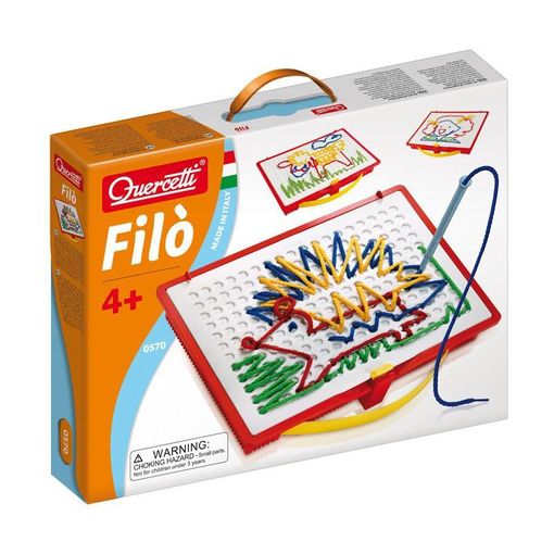 Construção QUERCETTI Filo Rijgspel 1000 peças Quercetti - Kits de artesanato de brinquedos - construção, quercetti, filo, rijgspel, 1000 peças