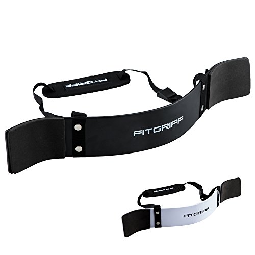Apoio de braço e bíceps FITGRIFF (Recondicionado Como Novo) Fitgriff - Máscaras de gás e respiradores - recondicionado, preto, pvc, 10 kg