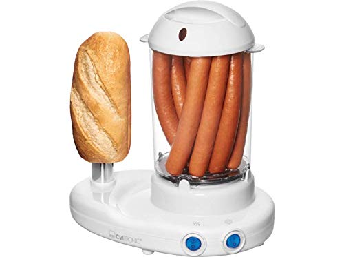Máquina de Waffles CLATRONIC HDM 3420 EK N (5 L - 1000 W) Clatronic - Rolos de cachorro-quente - 5 l, 1000 W, termostato regulável, rotativo