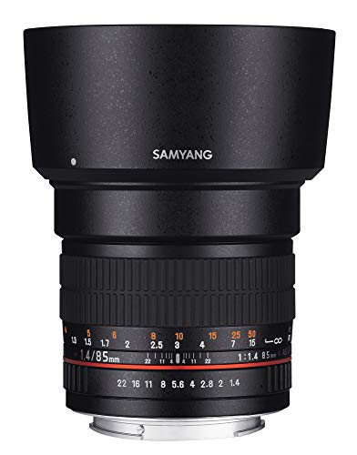 Objetiva Samyang 85mm F1.4 AS UMC para Nikon Samyang - Lentes de câmera - 85mm, f1.4, bokeh, desfocagem