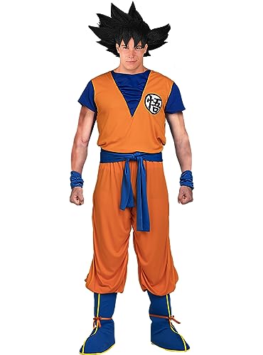 Fato Unisexo DISFRAZZES Goku Dragon Ball (Tam: M) Funiglobal - Brincadeira de faz de conta - unisex, goku, dragon ball, tamanho médio