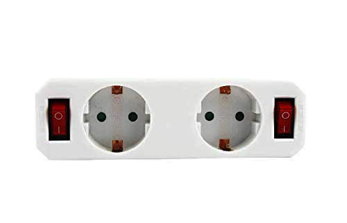 Extensão Elétrica LEXIBOOK com Interruptor de Segurança (1 Tomada) Meister - Fios de extensão - interruptor, 2 tomadas, segurança