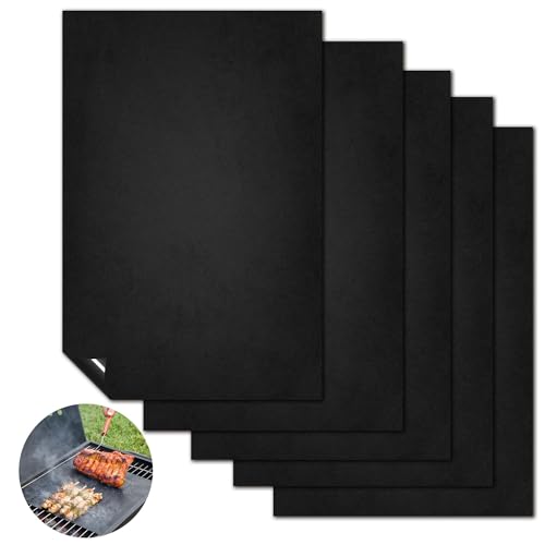 Conjunto de 5 Tapetes Antiaderentes para Churrasco KON&LO - Acessórios para churrasco ao ar livre - tapetes, antiaderentes, churrasco