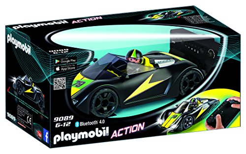 Carro Telecomandado PLAYMOBIL City Action (Idade Mínima: 3 - Até: 10 anos) PLAYMOBIL - Carros e caminhões de controle remoto - telecomandado, luzes, bluetooth, rádio