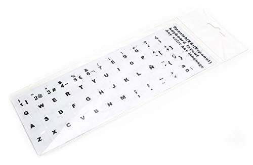 E-NUC Adesivo Espanhol (Teclas de botão) Branco e-nuc - Acessórios para dispositivos de entrada - espanhol, teclas de botão, branco