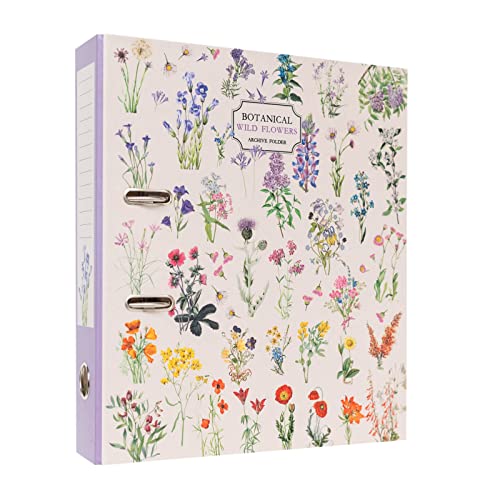 Dossier A4 com Anéis KOKONOTE Floral (Multicor) Kokonote - Pastas Organizadoras - a4, anéis floral, multicor, leve, durável