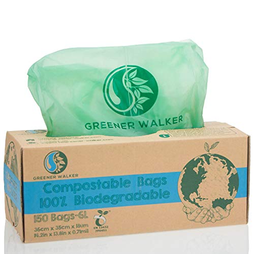 Sacos de Lixo GRENER WALKER (10 l - 150 Un) Greener Walker - Sacolas de lixo - 10L, 150 un