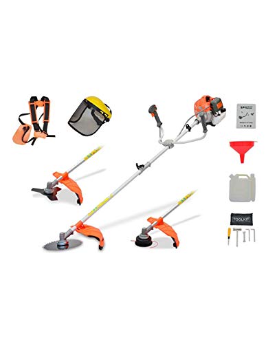 Mini Corta-Sebes SPARK 52cc (Autonomia: 40 min - 1.65 L) Grandmaster - Equipamento de proteção individual (epi) - 52cc, autonomia 40 min, 1.65 L, 1650 W