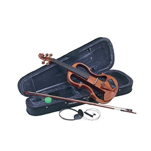 Violino Elétrico CARLO GIORDANO CV201E (Preto) Carlo Giordano - Acessórios para instrumentos musicais e orquestra - elétrico, preto