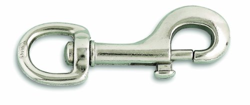 Mosquetão CHAPUIS 180/75X16N (Longo - Aço Inoxidável) Chapuis - Produtos para animais de estimação - 180/75x16n, aço inoxidável, longo, niquelado