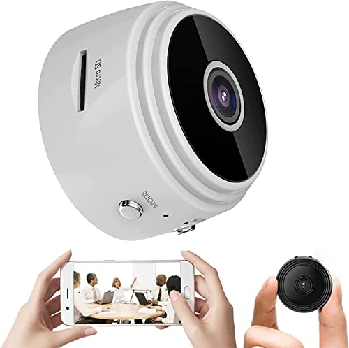Câmara de Vigilância HOMEZO Mini Câmara de segurança IP interior Cubo AMITVA - Câmeras de vigilância - 1920x1080, 30 fps, visor lcd, 150º