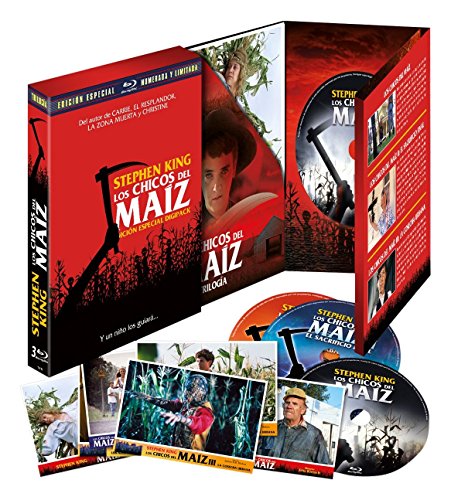 Blu-Ray Los Chicos Del Máiz I-Ii Y Iii (Edição em Espanhol) Unknown - Dvds e vídeos - blu-ray, serie de terror, novela de stephen king, extras, películas 1-2-3