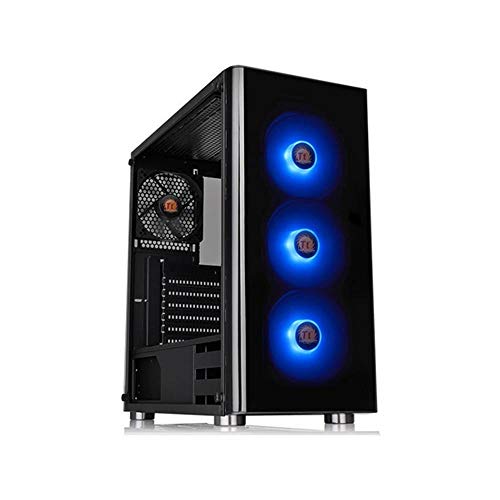 Caixa PC THERMALTAKE V200 TG RGB (ATX Mid Tower - Preto) Thermaltake - Componentes de computador - ATX, mid tower, rgb, preto