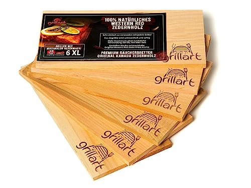 Barbecue Grillart 6 Placas de XXL Madeira de Ceder grillart - Móveis de exterior - 6 placas, xxl, madeira de cedro, resistente