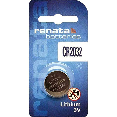 Pilha Não Recarregável RENATA (CR2032 - 2 unidades) Renata - Baterias - litio, cr2032, 3V, 220mah