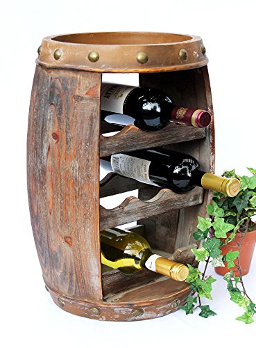 Suporte de Vinho DAN-DIBO 1555 (Branco - Aço e Madeira) DanDiBo - Prateleiras industriais - suporte, vinho, dan-dibo, branco, aço, madeira