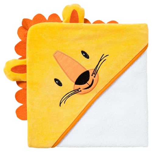 Toalha de Banho BABYCALIN Leão (Algodão) Babycalin - Banho e corpo - algodão, leão
