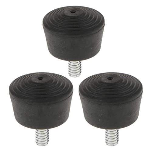 Almencla para Tripé ALMENCLA 3Pcs Pés de Tripé de Goma Almencla - Peças e acessórios para câmeras - tripé, goma, almencla