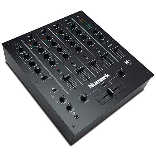 Mesa de mistura NUMARK M6 USB (Canais: 4) Numark - Mesas de áudio - 4 canais, crossfader, equalizador, playback usb